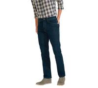 Wrangler Jeans Durables Regular Fit Homme Bleu Darkstone Taille haute 100% coton 34W/32L