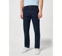 Wrangler Jean droit Texas Stretch Homme – Bleu (Blue Black 001) W38/L36