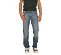 Jeans Wrangler Texas Stretch Worn Broke Bleu 40