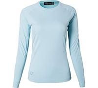 jeansian Femme UPF 50+ UV Sun Protection Sport Long Sleeve T-Shirt Tee Tops SWT246 LightBlue L