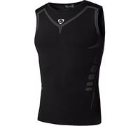 Jeansian Homme Debardeurs De Sport Outdoor Tops Tee Men Summer Vest Sport Tank Tops LSL207 Black XXL