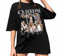 JeathFea T-Shirts Personnalisés pour Hommes/Femmes - Ajouter du Texte/Image - Concevez Votre Propre Chemise - Cadeau Surprise