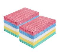 JEBBLAS Lavette Non Tissée Lavable,Chiffon Jetable J Cloth,120 pièces