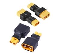 jebyltd 4Pieces XT30 to XT60 Adapter Connectors Not Need Soldering for Drones Car NiMH Battery Charging NiMH Battery