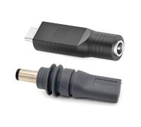 jebyltd Adaptateur De Câble d'alimentation DC5521 USB C Connecteurs Type Haute Efficacité PD20V pour Systèmes Divertissement À Domicile Convertisseur USB 1 Ensemble