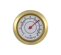 jebyltd Analogs Hygromètre Thermomètre Cigares Tabac Humidité Gauge Portable Mini43mm