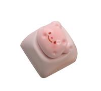 jebyltd Claviers Mécaniques en Résine Keycaps avec Dessin Animé Ours Art Coloré Améliore La Frappe D'escapes ESC Coloré Décoration des Claviers Mécaniques Colorés Décoration