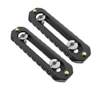 jebyltd Curseur De Fente À Dégagement Rapide Curseur Sécurité À Profil Bas Vis 1/4 Pouces 46/70mm Long pour Cage Caméra Et EVF