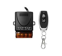 jebyltd Ensemble De Commutateurs Commande D'éclairage sans Fil Récepteur avec Émetteur À Distance pour Pompes À Eau AC220V Et Électronique Commerciale Kit Télécommande Programmable avec Émetteur