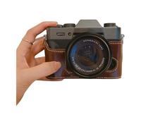 jebyltd Handmade PU Leather Half Camera Case Bag Covering for XT30 XT20 XT10 with Easy Battery Access Travel Camera Bag