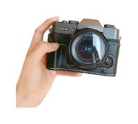 jebyltd Handmade PU Leather Half Camera Case Bag Covering for XT30 XT20 XT10 with Easy Battery Access Travel Camera Bag