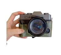 jebyltd Handmade PU Leather Half Camera Case Bag Covering for XT30 XT20 XT10 with Easy Battery Access Travel Camera Bag