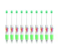 jebyltd Lot de 10 stylos à bille multicolores 4 couleurs en 1, pointe de 1 mm, écriture lisse pour étudiants, enseignants, marquage, notes, enseignants, fournitures de papeterie