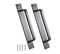 jebyltd Lot de 2 poignées de porte coulissante multifonctions en alliage d'aluminium robuste pour placard de salle de bain et fournitures de cuisine