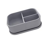 jebyltd Organisateurs de déjeuner pratiques de 800 ml - Boîte alimentaire étanche en silicone - Texture en silicone - Boîte à déjeuner pour étudiant - Boîte de rangement pour tous les jours