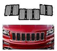 JeCar Front Grille Inserts Mesh Honeycomb for Jeep Grand Cherokee 2014-2016
