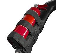 JeCar Support d'extincteur réglable avec sangle de montage pour extincteur pour Jeep Wrangler JK JL TJ CJ YJ et Jeep Gladiator JT 2020, noir