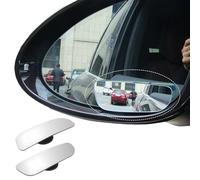 Jecdfs 2pcs Retroviseur Angle Mort Voiture,étanche sans Cadre 360°,verre aveugle mirroir auto, rétroviseur aveugle miroir,retroviseur conduite accompagnée additionnel,Améliorent la Sécurité de