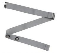 Jecdfs Ceinture Cardio Ajustable pour Surveillance de la Fréquence Cardiaque, Compatible Bluetooth Ant+ (70 cm à 105 cm) Compatible avec Wahoo, Polar H10 H9