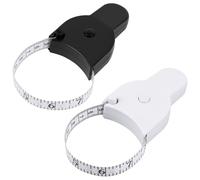 Jecdfs metre ruban corps, Ruban à Mesurer Corporal - Mètre Ruban Auto-Bloquant avec Bouton Poussoir - Ruban de Mesure Précis de 60 pouces (1,5 m) pour Taille, Poitrine, Hanches, Cuisses et Bras