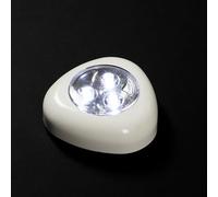 JECHERCHE Une IDÉE - LT6840 Lampe LED Adhésive 3 LEDs - Design Moderne, Installation Facile, Éclairage Économe, Polyvalente pour Tous Espaces, Blanc 4W