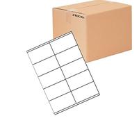 Jeco - Lot de 10000 étiquettes autocollantes multi-usages 105 x 57 mm (compatibles 3425), soit 1000 planches A4 de 10 étiquettes personnalisables et imprimables