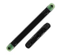 JECOMPRIS 1 Ensemble Bouton Latéral Alimentation Volume Remplaçable Kit Noir Élégant pour Réparation Latérale Compatible et Facile à Installer