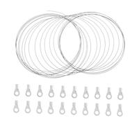 JECOMPRIS 1 Ensemble Élément Chauffant de Remplacement pour Scelleuse Électrique Fil de Scellage Thermique de Mètres avec Connecteurs pour Alimentaire et Applications Variées