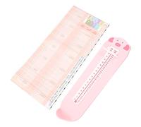 JECOMPRIS 1 Ensemble Mesureur Stickers de Hauteur pour Garçon Fille Outil Pratique pour Mesurer Pied avec Décorations Murales Cartoons