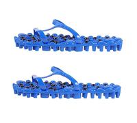 JECOMPRIS 1 Pantoufles de Massage Antidérapantes pour Tongs Réflexologie Granules pour Détente à