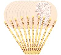 JECOMPRIS 10 Ensembles Kit de Nettoyage des Oreilles Cire Abeille de Outils de Détartrage avec Protection pour Élimination Du Cérumen et Soin Auriculaire à