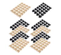 JECOMPRIS 10 Feuilles Coins Photo Autocollants Auto Adhésifs pour Scrapbooking Coins Vintage pour Albums DIY Journaux