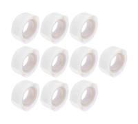 JECOMPRIS 10 Pcs Autocollants pour Godet de Colle à Greffer Faux Cils, Pastilles Adhésives Double Face sans Trace, Format Compact et Portable, Accessoire Professionnel pour Extension de