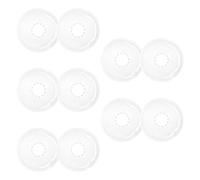 JECOMPRIS 10 Pièces Cache-pignon de Vélo en Plastique 5,31 Pouces | Protection pour Chaîne et Volant, Résistance aux Intempéries, Avantage Aérodynamique, Remplacement de Garde