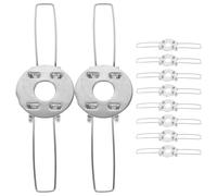 JECOMPRIS 10 Pièces Clips À Ressort Pour Abat-Jour Adaptateur D’Abat-Jour Pour Suspension Fixateurs De Lampe Pour Plafonniers Lampes De Bureau Et Lampadaires Diy