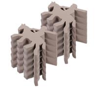 JECOMPRIS 10 Pièces de Jeu D'échecs en Bois Design Spécial, Faciles à Saisir, pour Remplacement et Divertissement Les Jeux de Société
