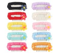 JECOMPRIS 10 Pièces Pince à Cheveux pour Animaux, Style Cartoon Mignon | Chiens, Chats et Chiots, Garde les Mèches Loin des Yeux, Look Décoratif pour Usage Quotidien