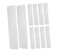 JECOMPRIS 10 pièces Protection Transparente pour Aiguilles de Pendule PVC Robuste Boîtes Anti-écrasement pour Horloges Murales Quartz Installation Facile