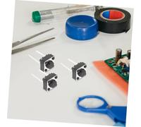JECOMPRIS 100 pièces Bouton Poussoir Tactile Momentané Broches pour Pcb Électronique Déclenchement Sensible Performance Fiable pour Projets Variés