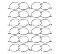 JECOMPRIS 100 Pièces Sertissages Ouverts Ronds en Alliage Argenté | Cadre Plat Creux à Dos Ouvert, Base de Création Diy, Précision Maintenue, Style Moderne, 30mm