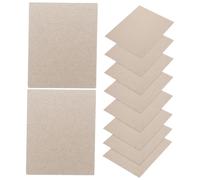 JECOMPRIS 10pcs Couvercle de Guide D'ondes en Mica Résistant la Chaleur pour Micro-ondes Argenté Isolation et Protection la Maison
