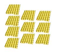 JECOMPRIS 10pièces Plateau à Œufs Pâte Compartiments Support Pour Œufs De Cuisine Pour Ranger Et Organiser Au Réfrigérateur