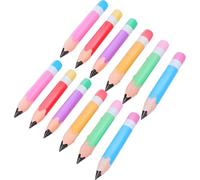 JECOMPRIS 12 Pièces Crayon Gonflable Géant Ballons Crayon pour École Accessoire Kit de Ballons Cadeaux de Rentrée Scolaire