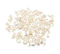 JECOMPRIS 130 Pièces Mini Breloques en Alliage Métallique Alphabet