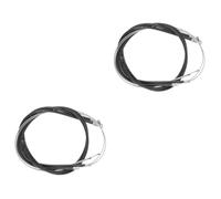 JECOMPRIS 2 Ensembles Câbles De Frein De Vélo Câbles De Frein Arrière Et Universels Pour Vélos De Accessoires Et Cyclisme 2 Pièces * 2