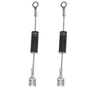 JECOMPRIS 2 Pièces Diode Unidirectionnelle pour Micro-ondes 2cl3512 en Métal Haute Tension Sortie de Courant Stable, Accessoire Performant pour Réparation de Four à Micro-ondes