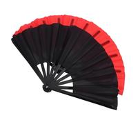 JECOMPRIS 2 Pièces Éventail Pliable Tai Chi Kung Fu Accessoire de Performance Portable Éventail à Main pour Arts Martiaux Événements Design Unique pour Spectacles Danse