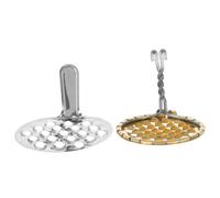 JECOMPRIS 2 Pièces Grattoir à Nouilles Froides en Acier Inoxydable, Outil Manuel Léger et Compact pour Découpe Précise de Gelée, Cuisine Réunions à Domicile