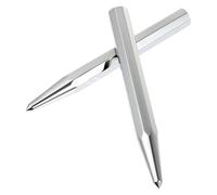 JECOMPRIS 2 pièces Lot de Poinçons de Centrage Acier Haute Teneur Outil de Positionnement pour Perçage sur Acier Alliage Plastique et Bois Prise Main Confortable