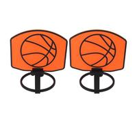 JECOMPRIS 2 Pièces Panier de Basket pour Poubelle à Clipser, Mini Décor | Plastique Résistant, Installation Rapide, Usage Maison et Bureau, Convient aux Chambres et Cuisines